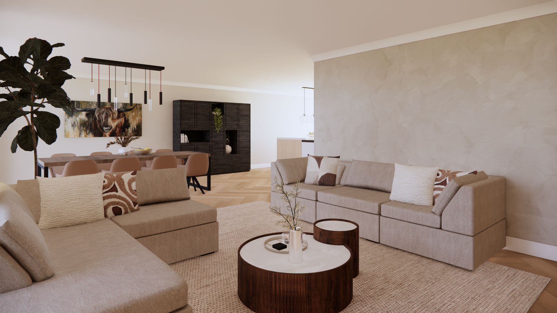 Interieuradvies en ontwerp voor woonruimte in Tilburg