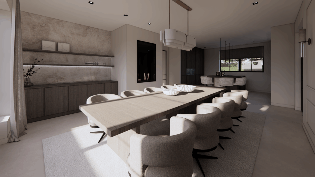 Interieur design high end villa Almere